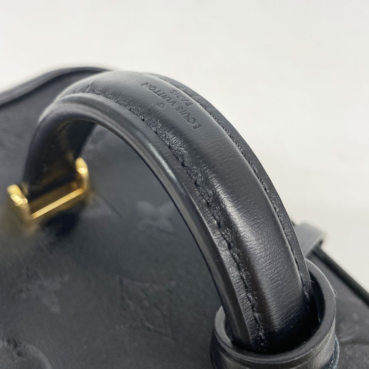 Louis Vuitton Vanity Bag Monogram Ink PM Black 2-Way Bag — view 8