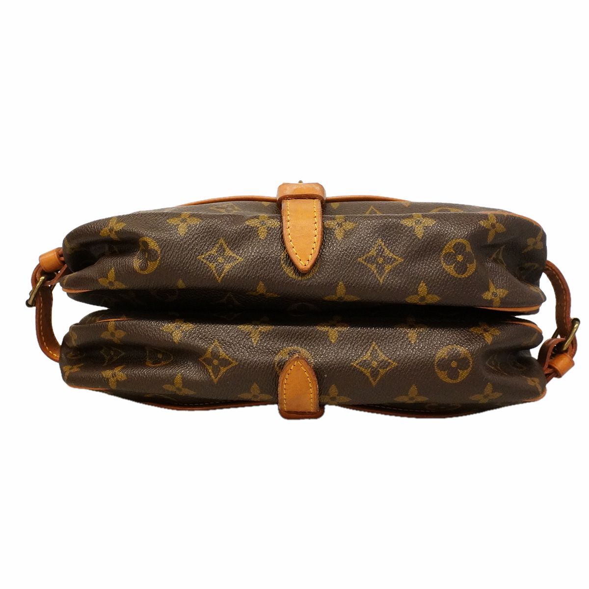 Louis Vuitton Shoulder Bag Monogram Saumur 30 Brown — view 3