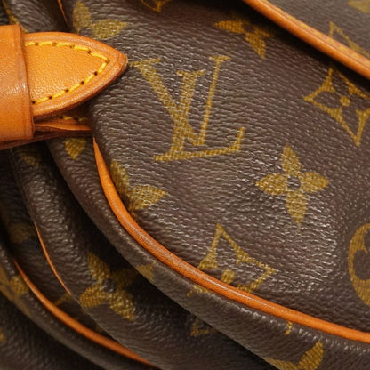 Louis Vuitton Shoulder Bag Monogram Saumur 30 Brown — view 7