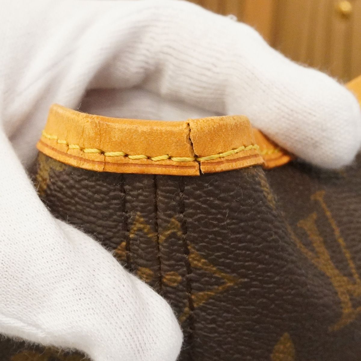 Louis Vuitton Tote Monogram Neverfull MM Brown — view 6