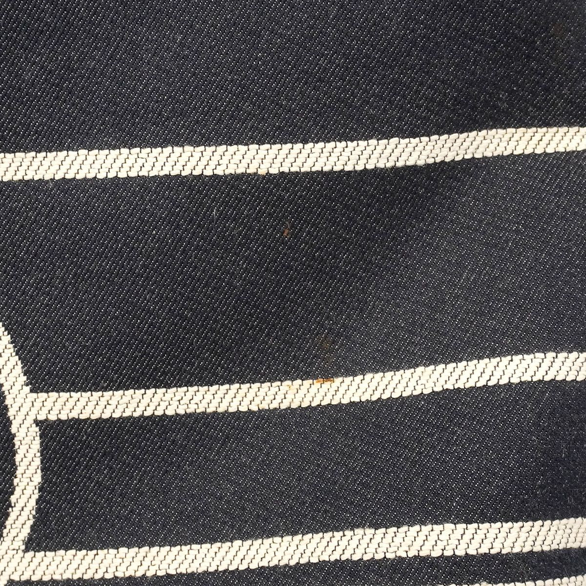 Chanel Tote Denim Navy Silver 2-Way — view 7