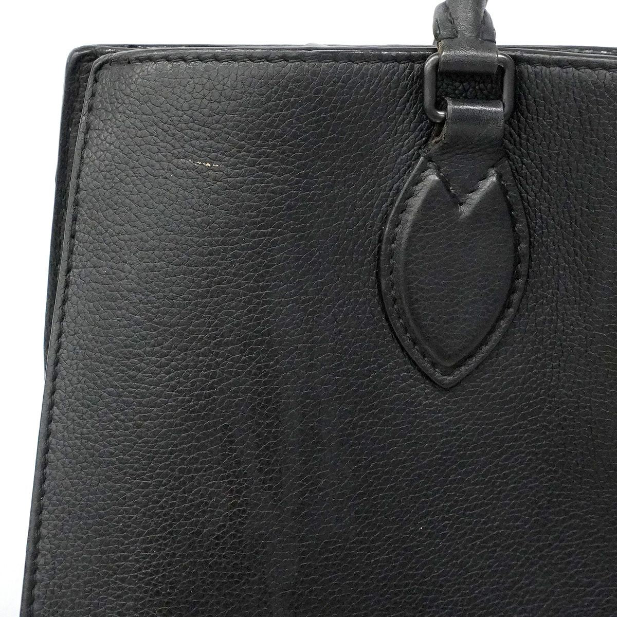 Louis Vuitton Tote Lockme MM Noir — view 8