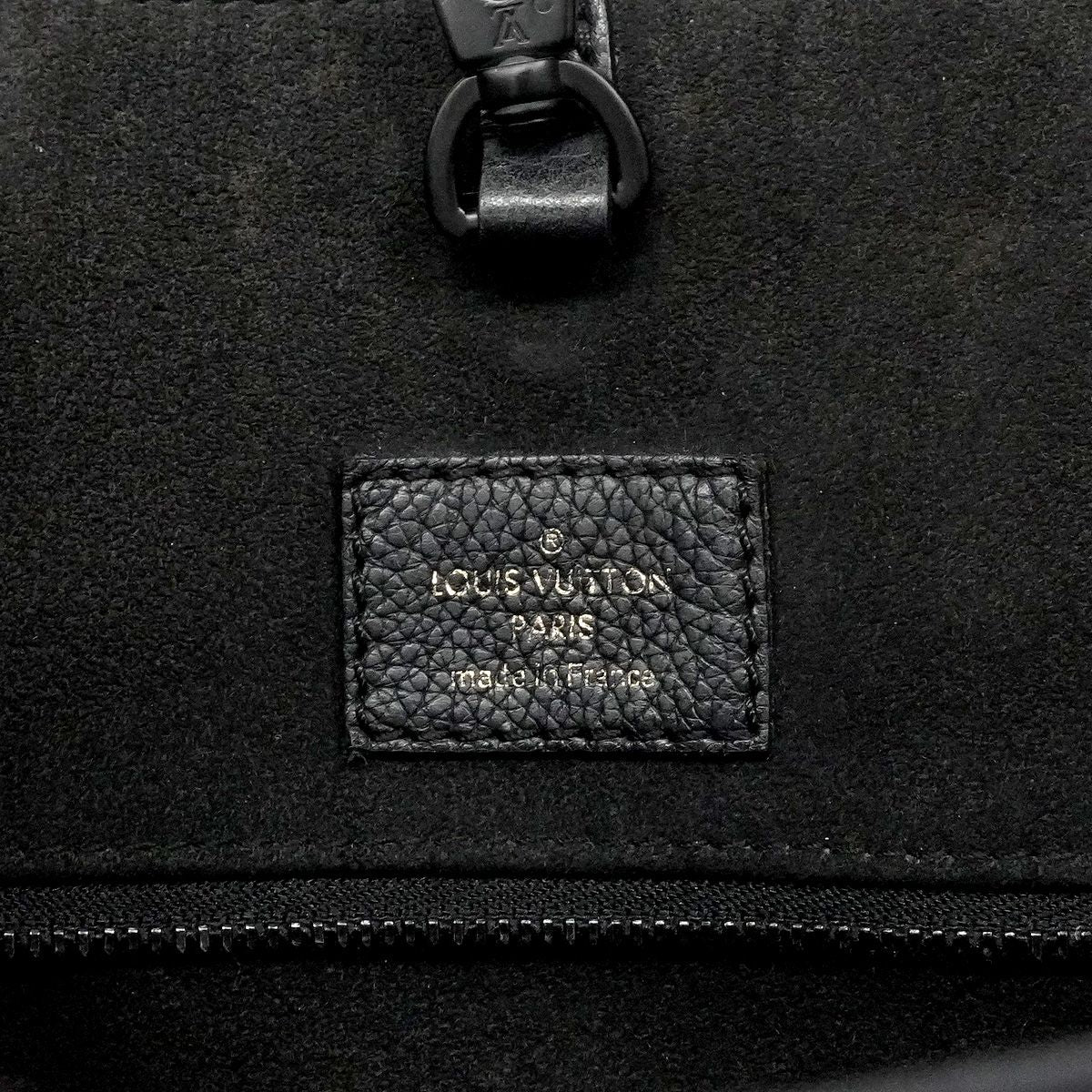 Louis Vuitton Tote Lockme MM Noir — view 5