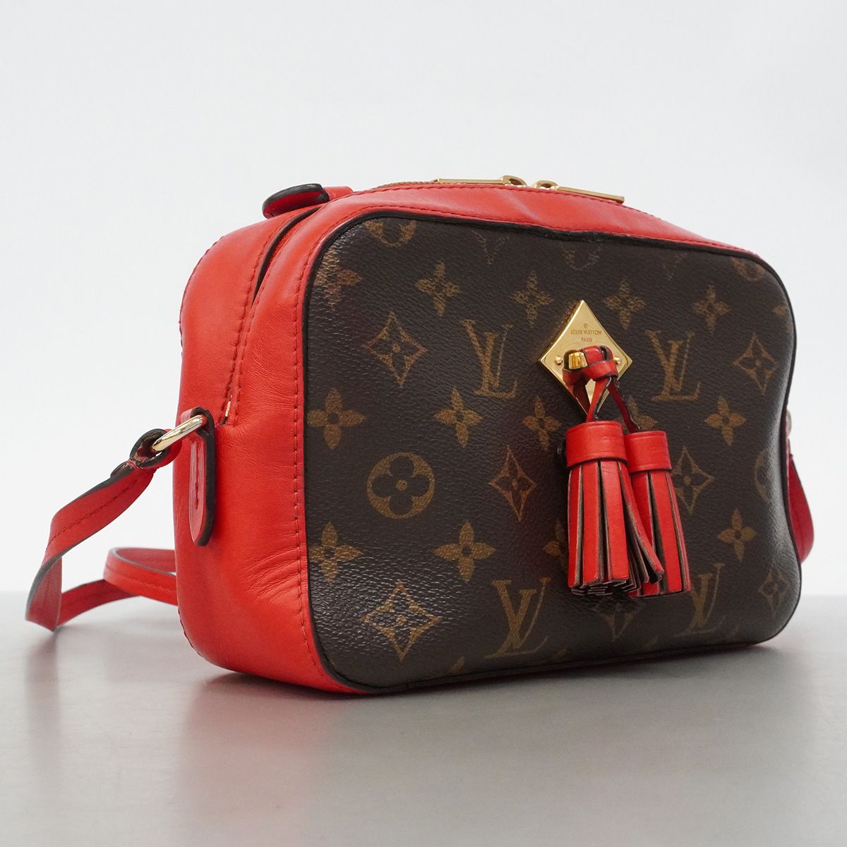 Louis Vuitton Handbag Monogram Saintonge Coquelicot 2-Way Bag — view 2