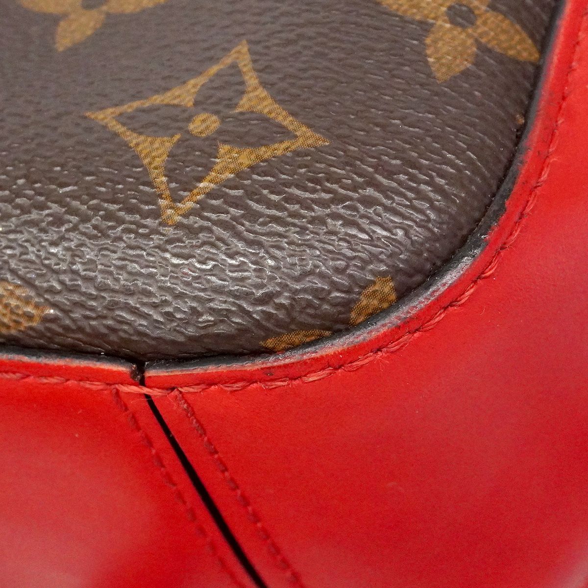 Louis Vuitton Handbag Monogram Saintonge Coquelicot 2-Way Bag — view 6