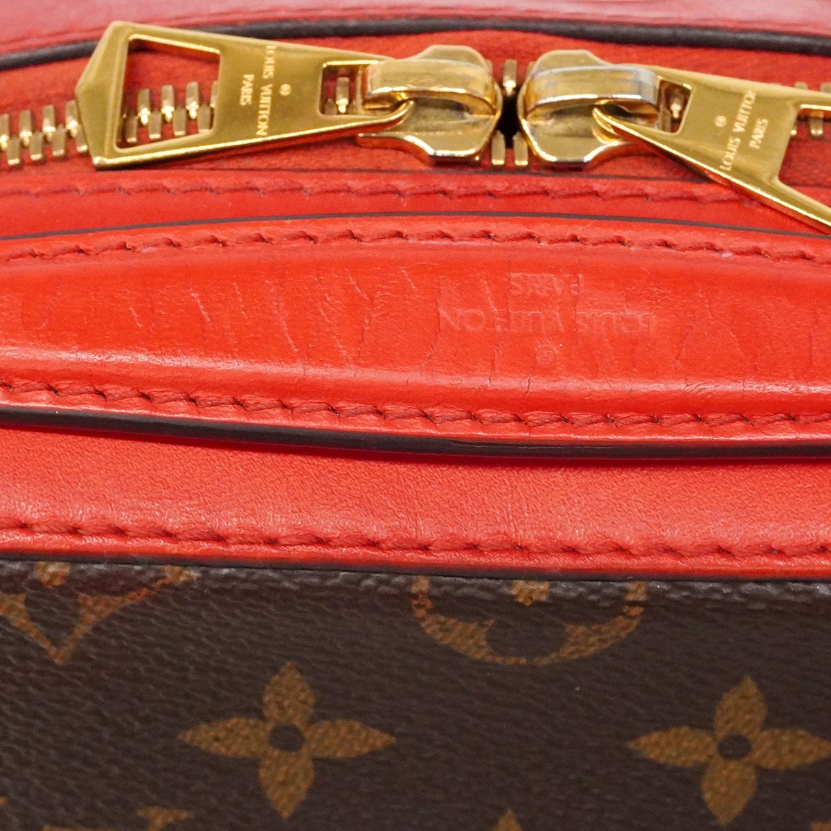 Louis Vuitton Handbag Monogram Saintonge Coquelicot 2-Way Bag — view 7