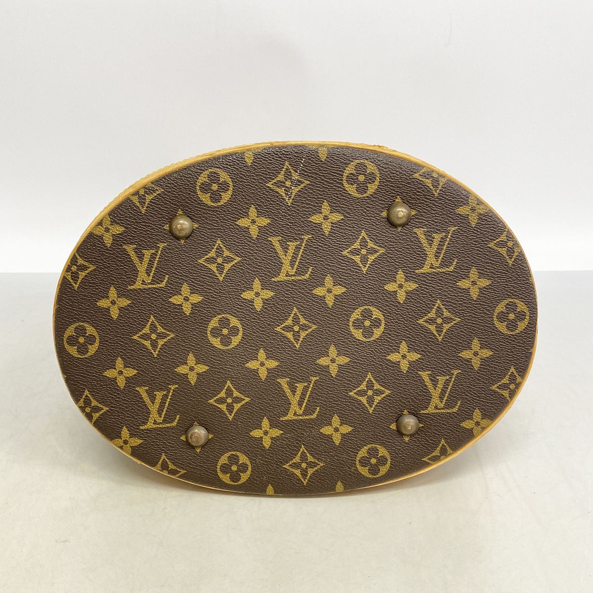 Louis Vuitton Tote Monogram Bucket GM Brown — view 3
