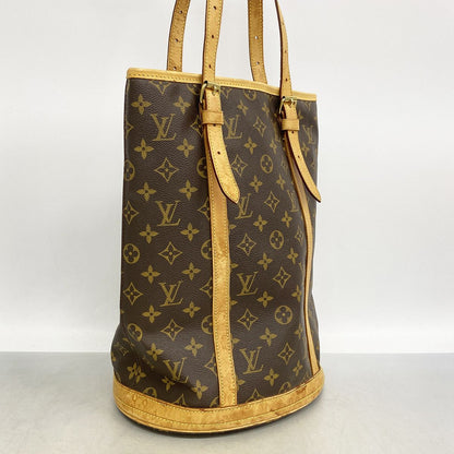 Louis Vuitton Tote Monogram Bucket GM Brown — view 2