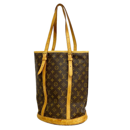 Louis Vuitton Tote Monogram Bucket GM Brown