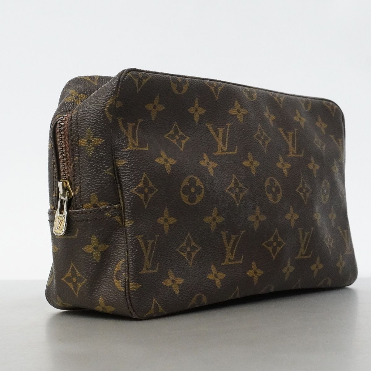 Louis Vuitton Pouch Monogram Trousse Twillet 28 Brown — view 2