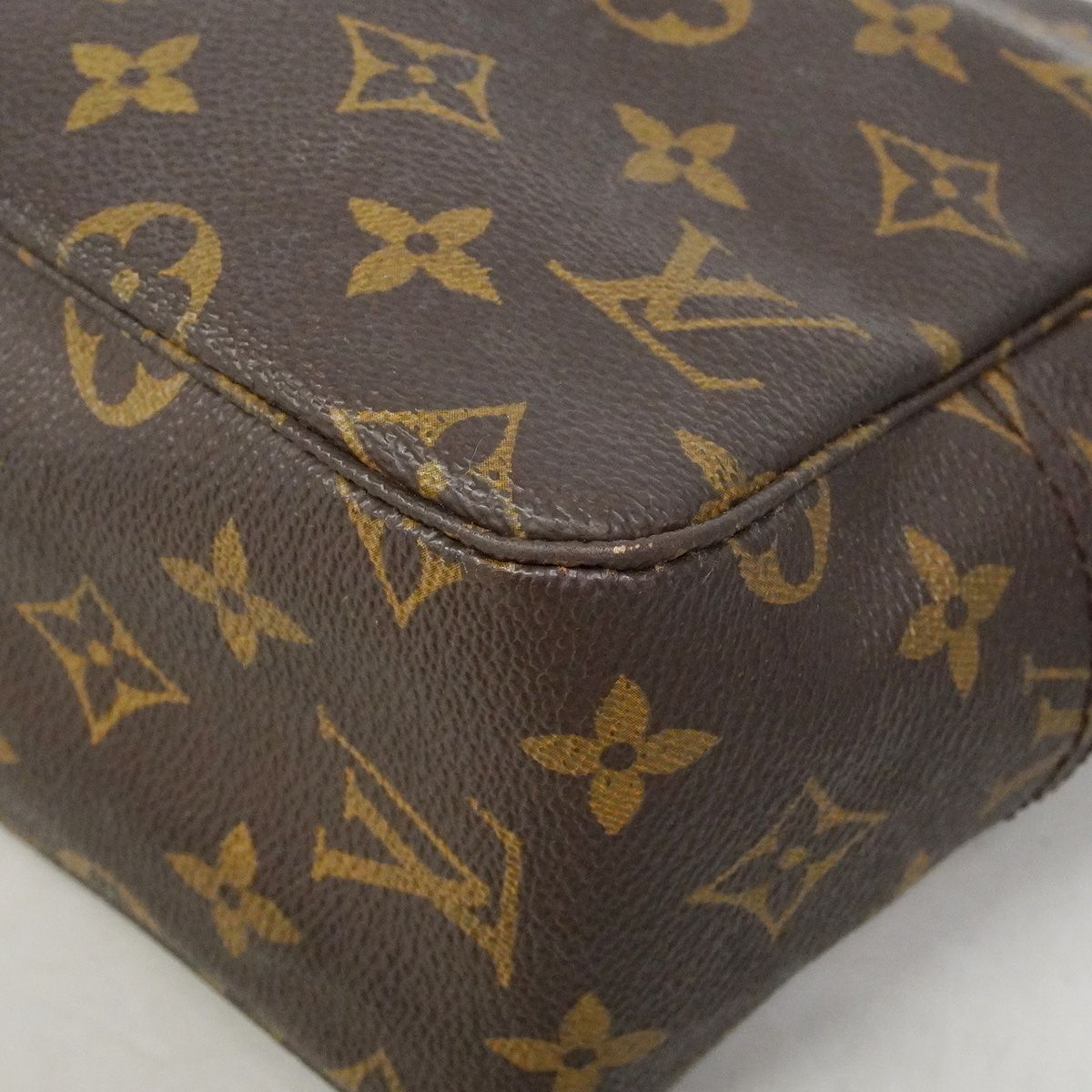 Louis Vuitton Pouch Monogram Trousse Twillet 28 Brown — view 6