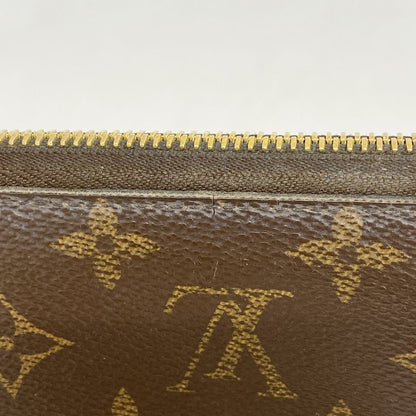 Louis Vuitton Wallet Monogram Zippy Brown Fuchsia — view 8