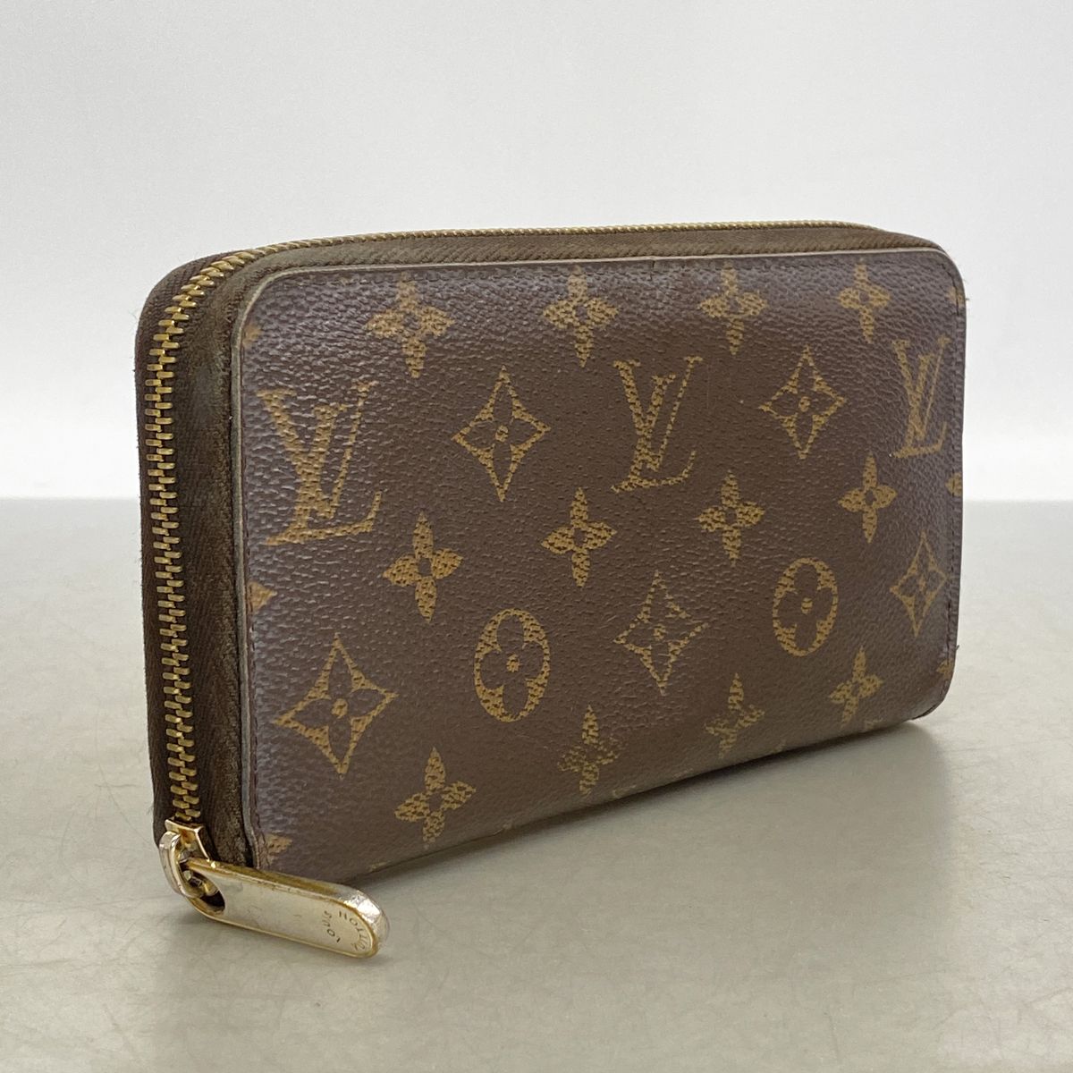 Louis Vuitton Wallet Monogram Zippy Brown Fuchsia — view 2