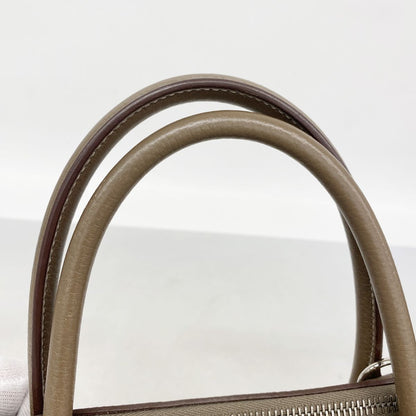 Hermes Handbag Bolide 31 Taurillon Clemence Etoupe Silver — view 8
