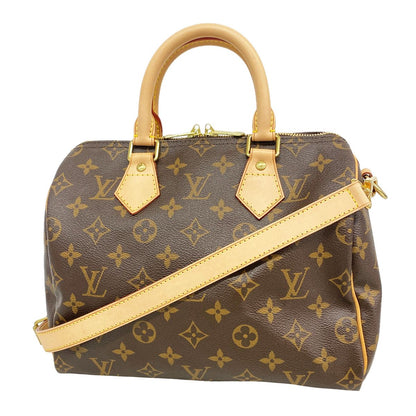 Louis Vuitton Handbag Monogram Speedy Bandouliere 25 Brown 2-Way Bag