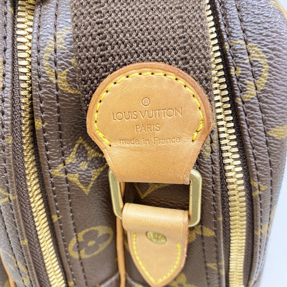Louis Vuitton Shoulder Bag Monogram Reporter GM Brown — view 5