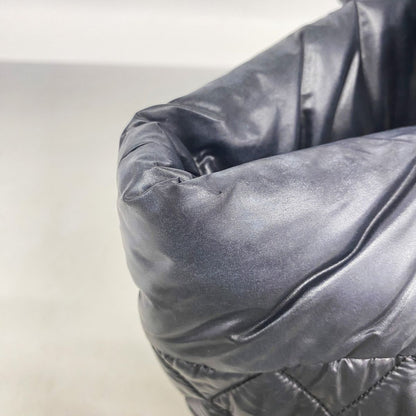 Chanel Tote Coco Cocoon Nylon Black Silver — view 7
