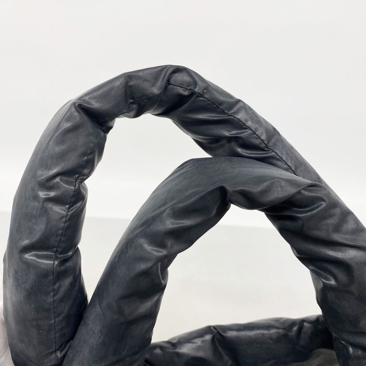 Chanel Tote Coco Cocoon Nylon Black Silver — view 6