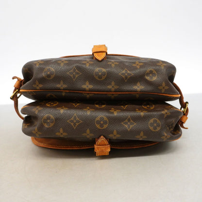 Louis Vuitton Shoulder Bag Monogram Saumur 30 Brown — view 3
