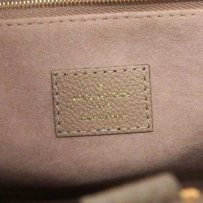 Louis Vuitton Handbag Monogram Empreinte Bicolor on the Go PM Tourterelle Cream — view 5