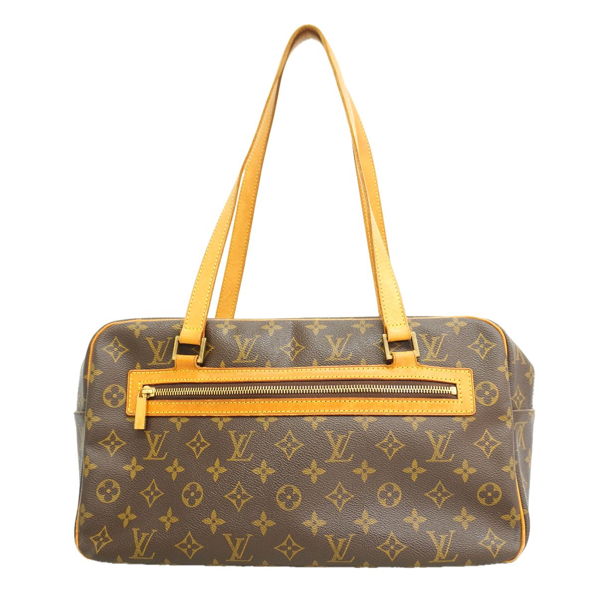 Louis Vuitton Shoulder Bag Monogram Cite GM Brown