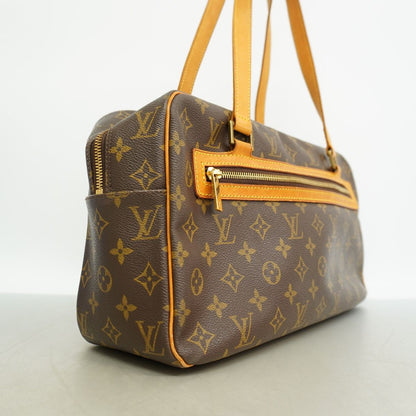 Louis Vuitton Shoulder Bag Monogram Cite GM Brown — view 2