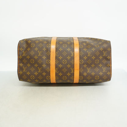Louis Vuitton Boston Bag Monogram Keepall 45 Brown — view 3