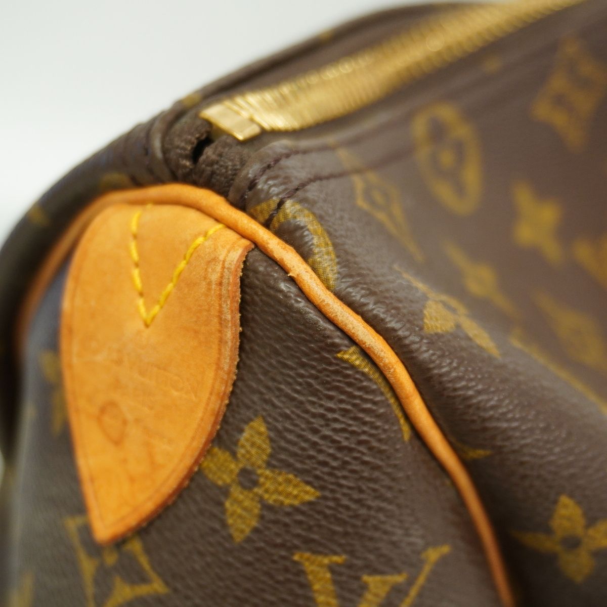 Louis Vuitton Boston Bag Monogram Keepall 45 Brown — view 7