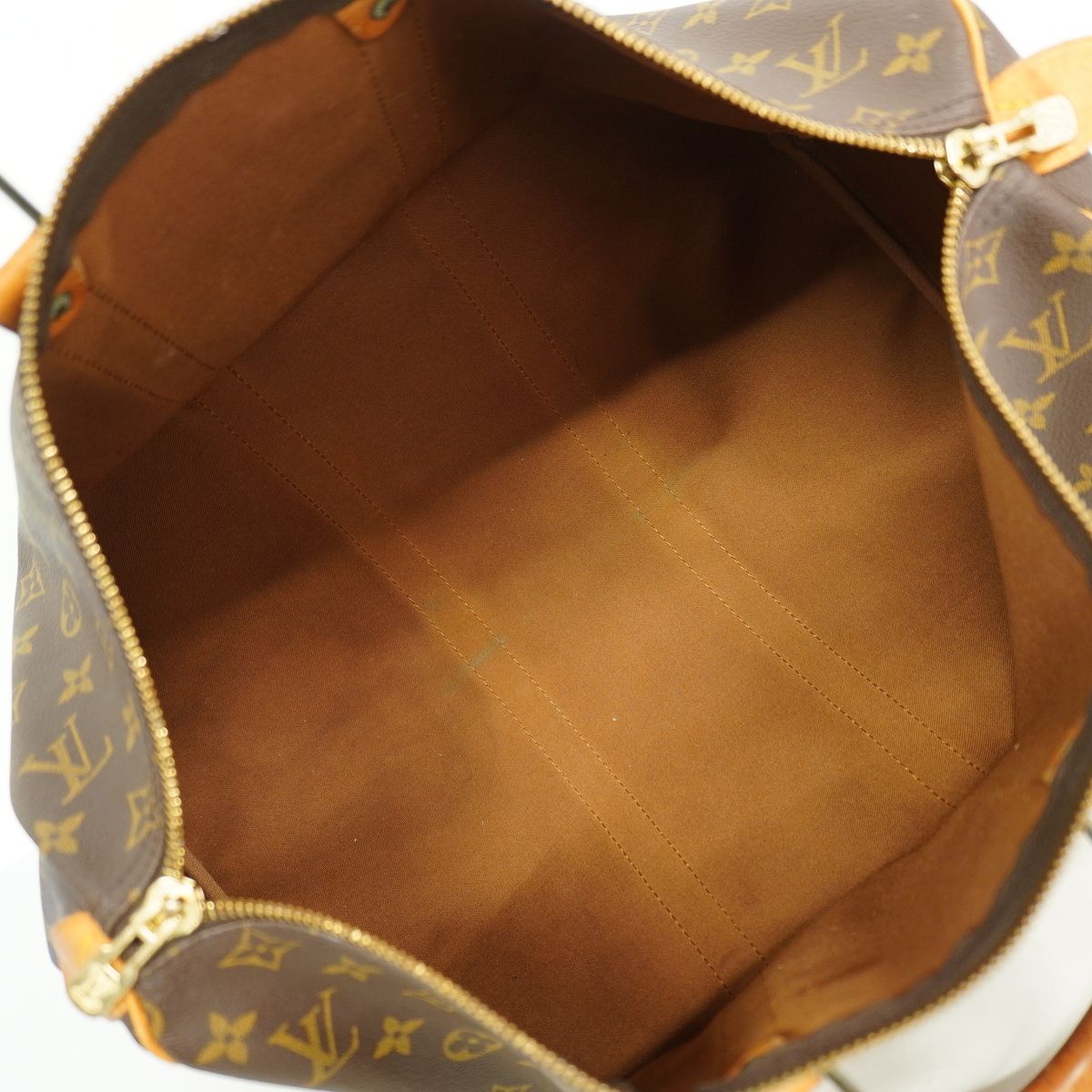 Louis Vuitton Boston Bag Monogram Keepall 45 Brown — view 4
