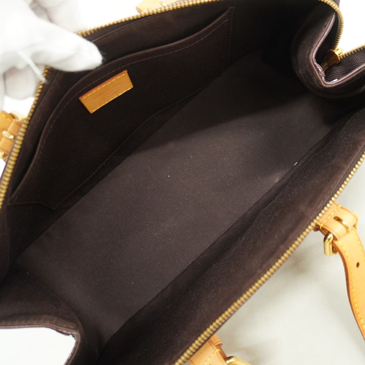 Louis Vuitton Handbag Vernis Rosewood Avenue Amarante — view 4