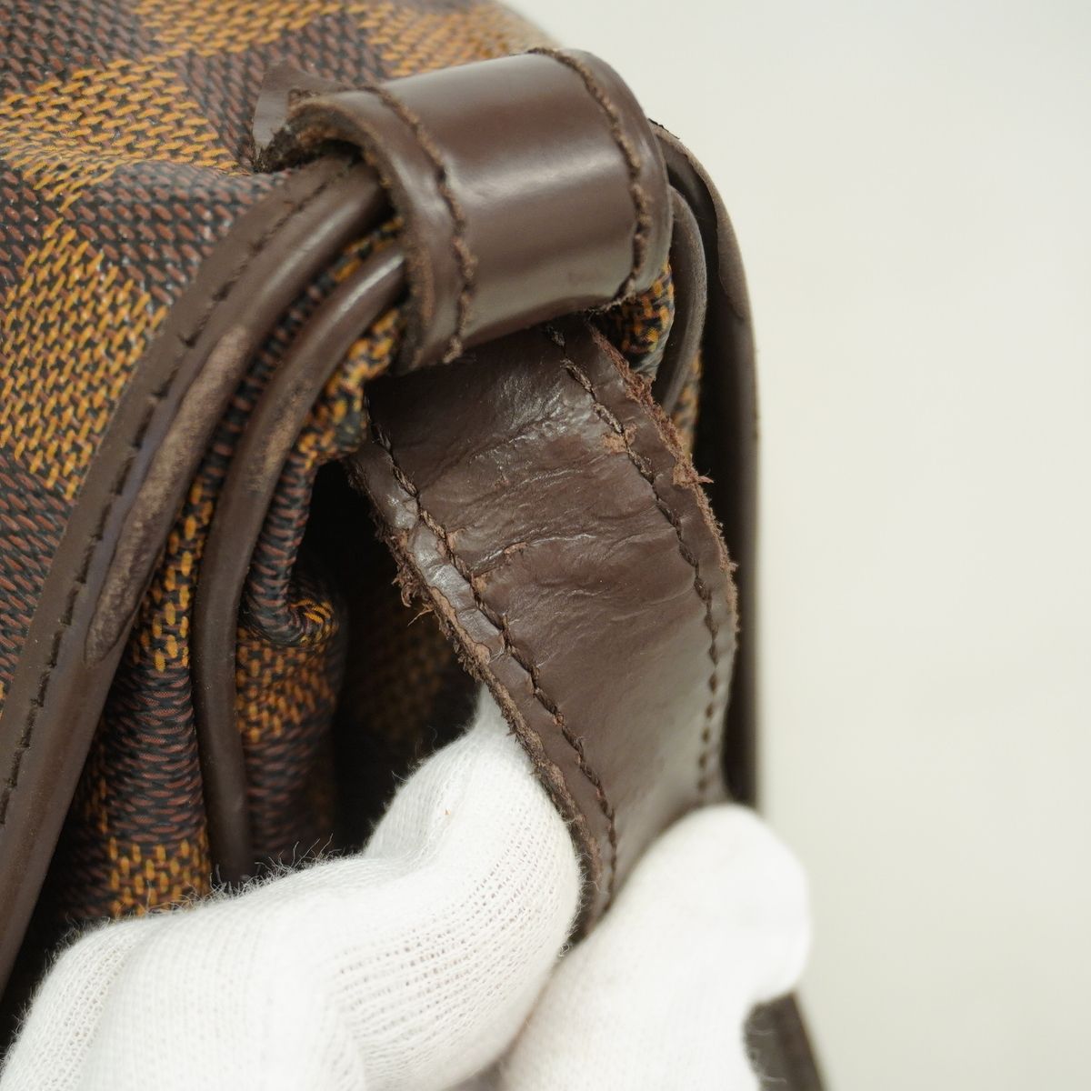 Louis Vuitton Shoulder Bag Damier Saumur 30 Ebene — view 7
