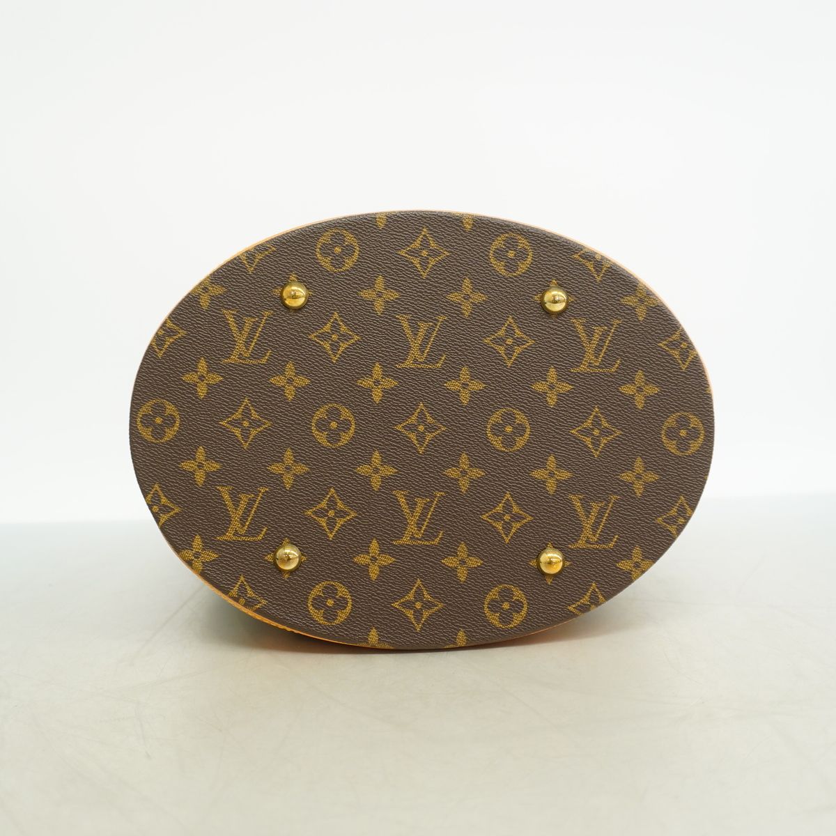 Louis Vuitton Tote Monogram Bucket GM Brown — view 3