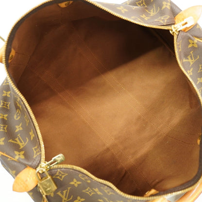 Louis Vuitton Boston Bag Monogram Keepall 45 Brown — view 4