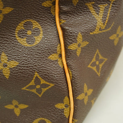 Louis Vuitton Boston Bag Monogram Keepall 45 Brown — view 8