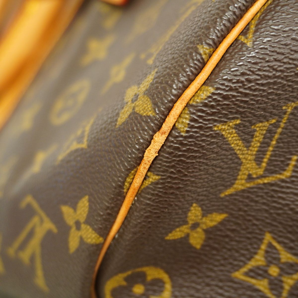 Louis Vuitton Boston Bag Monogram Keepall 45 Brown — view 7
