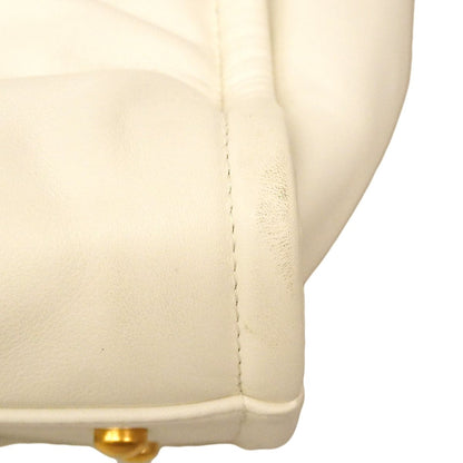 Chanel Tote Deauville Leather White Gold 2-Way — view 7