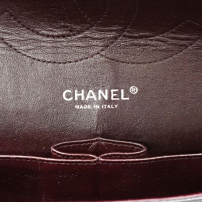 Chanel Shoulder Bag Maxi Quilted Caviar Leather Black Silver — view 5