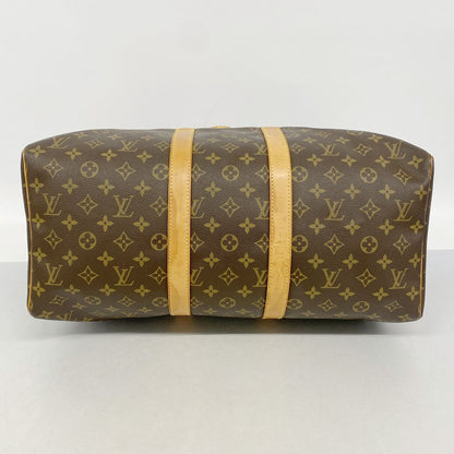 Louis Vuitton Boston Bag Monogram Keepall 45 Brown — view 3