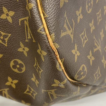 Louis Vuitton Boston Bag Monogram Keepall 45 Brown — view 6