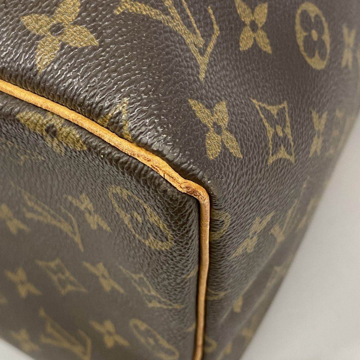 Louis Vuitton Boston Bag Monogram Keepall 45 Brown — view 8