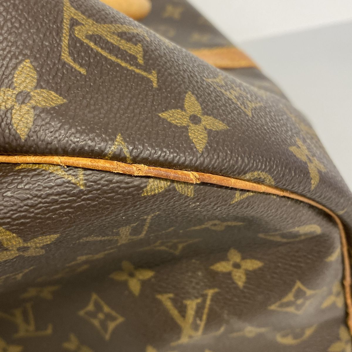 Louis Vuitton Boston Bag Monogram Keepall 45 Brown — view 7