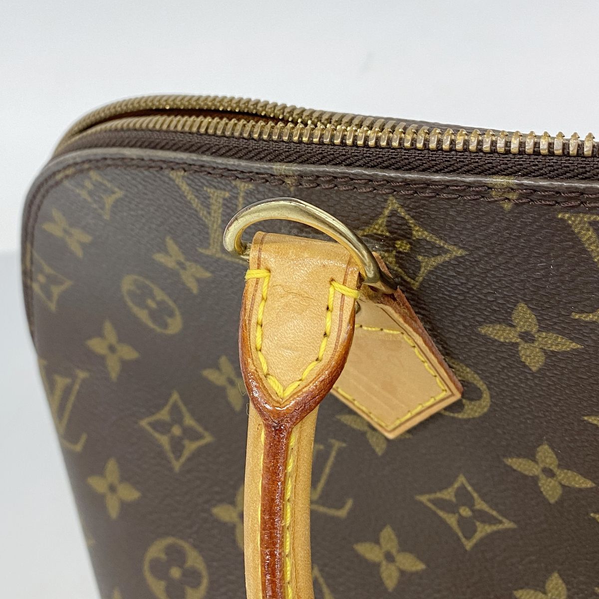 Louis Vuitton Handbag Monogram Alma Brown — view 7