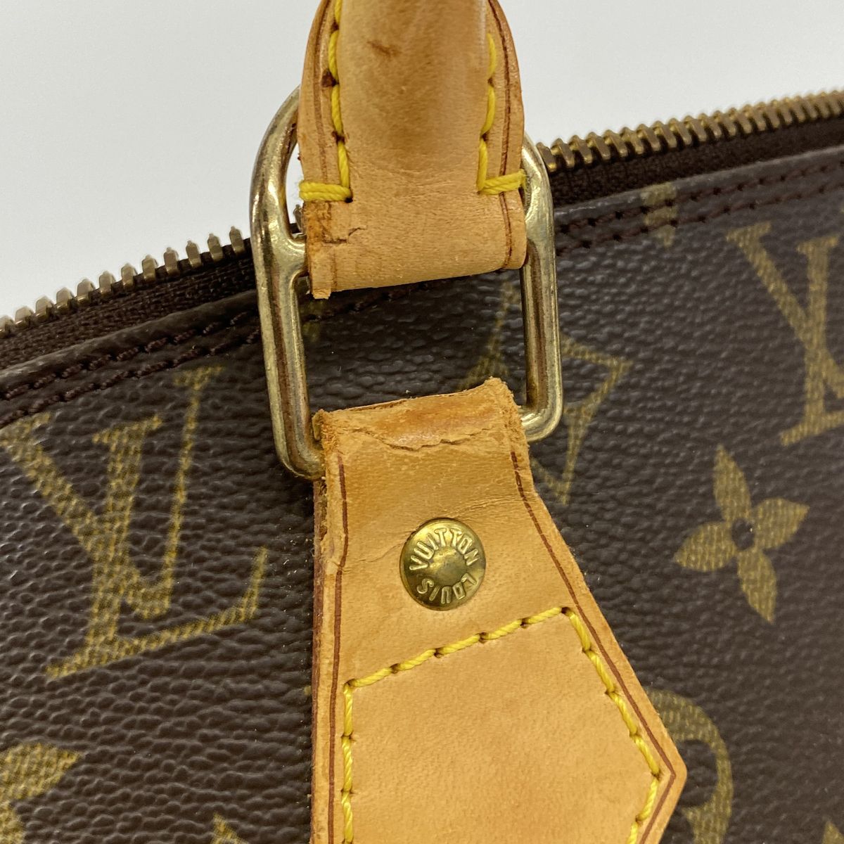 Louis Vuitton Handbag Monogram Alma Brown — view 6