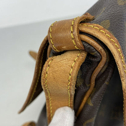 Louis Vuitton Shoulder Bag Monogram Saumur 30 Brown — view 6