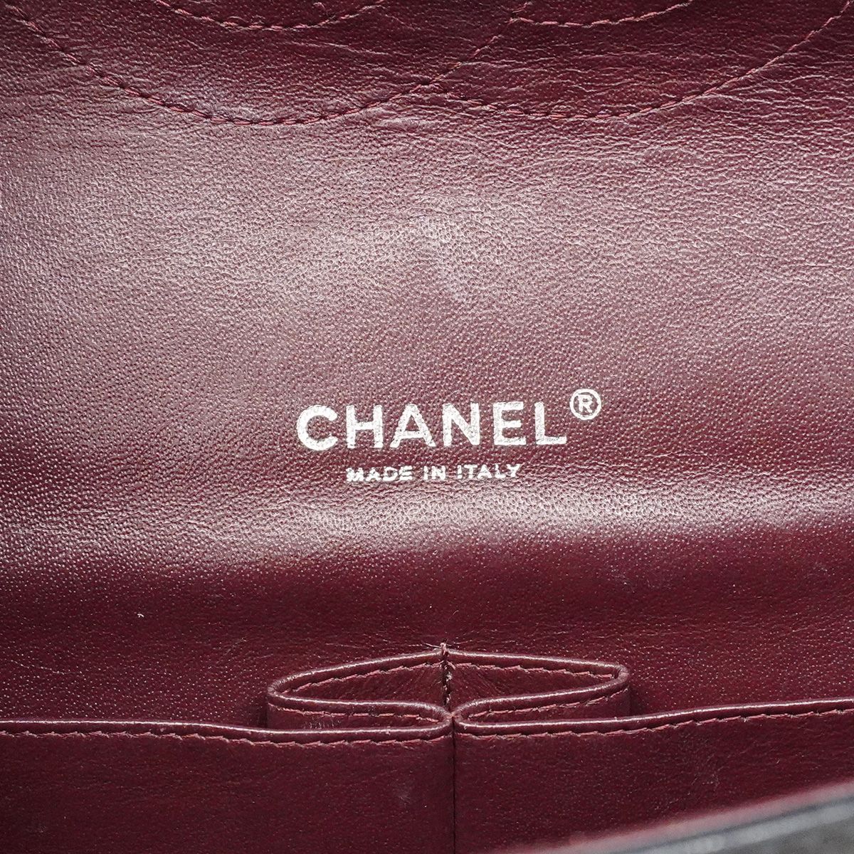 Chanel Shoulder Bag Maxi Quilted Lambskin Black Silver — view 5