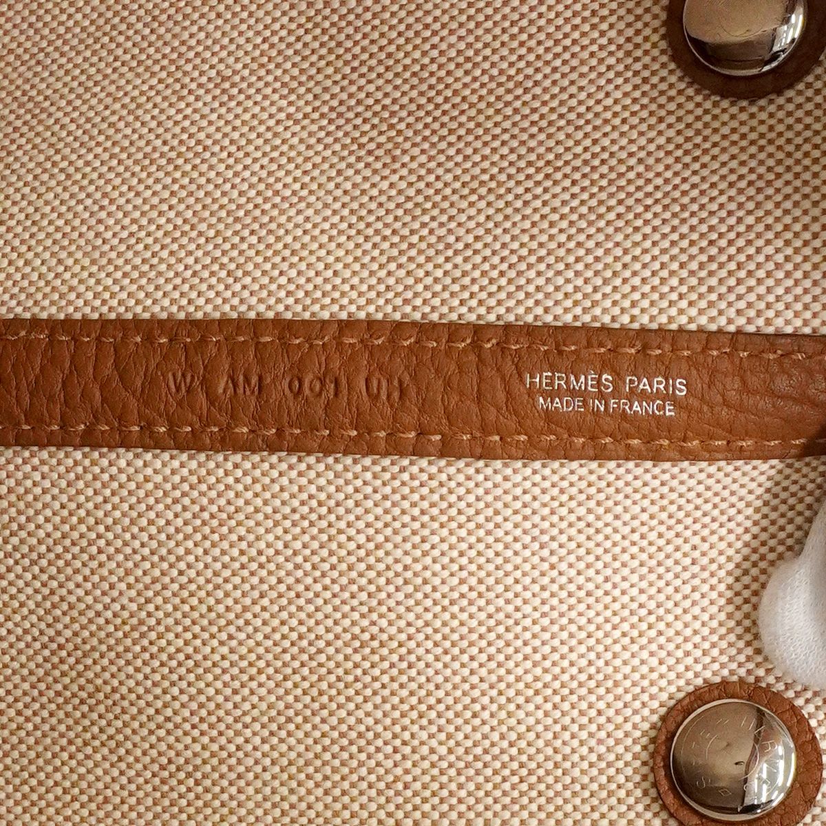 Hermes Tote Garden Party PM Electric Toile H Negonda Gold Multicolor Silver — view 5