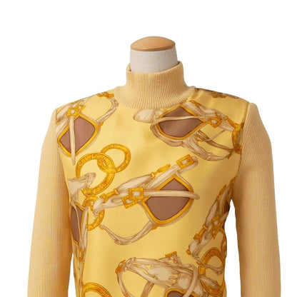 Celine Vintage Knit Wool Silk Different Sweater 38 — view 2