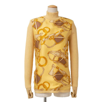 Celine Vintage Knit Wool Silk Different Sweater 38