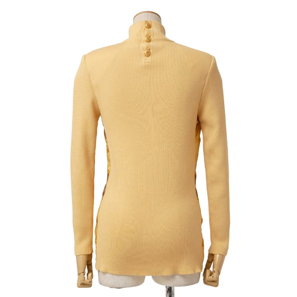 Celine Vintage Knit Wool Silk Different Sweater 38 — view 3