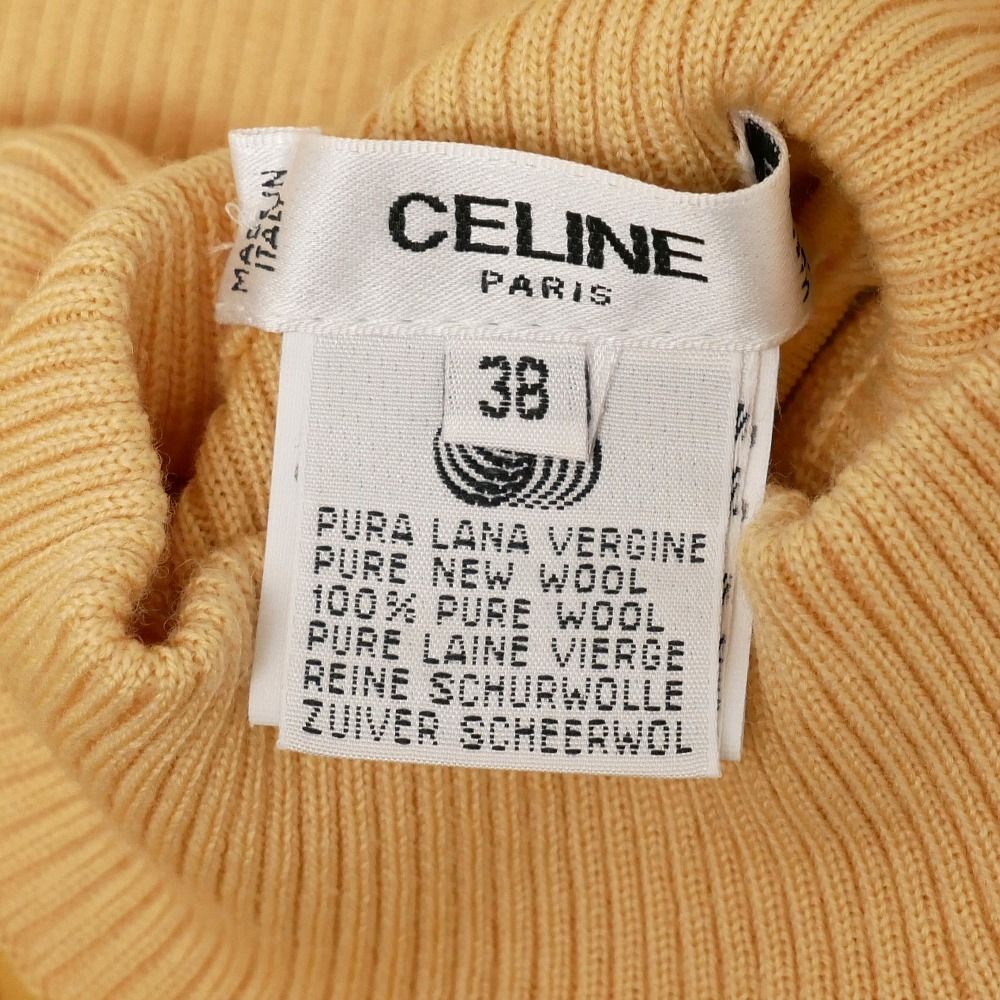 Celine Vintage Knit Wool Silk Different Sweater 38 — view 6